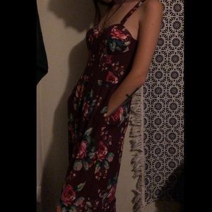 floral jumpsuit